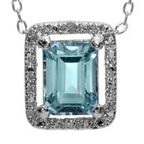 Blue Topaz Pendant 202//202